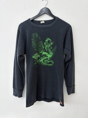 1980 Harley Davidson Thermal L/S Tee