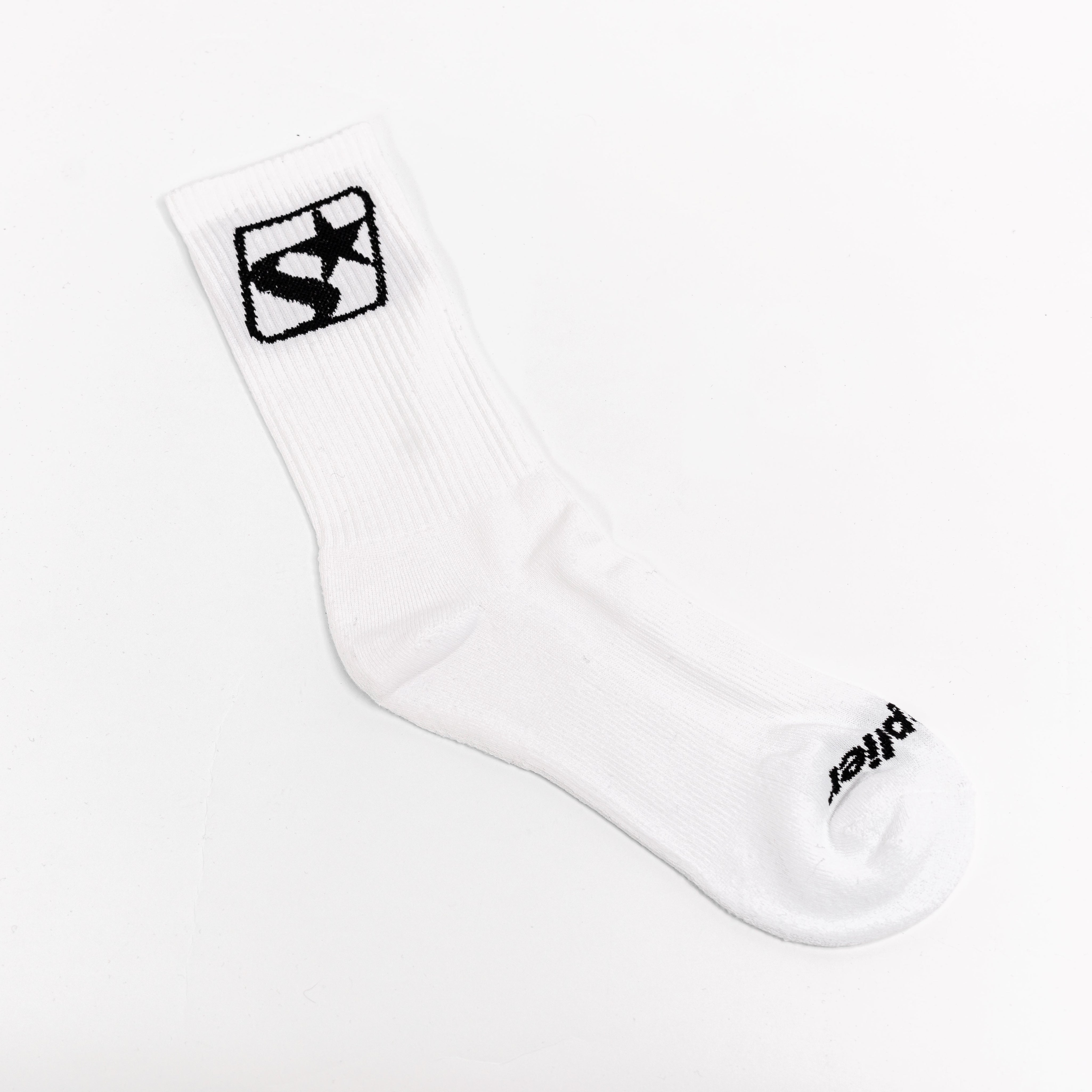 SOLEPLIER Star Socks 2 Pack White