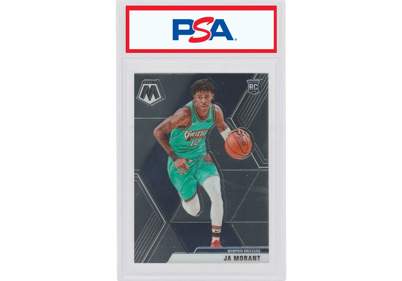Ja-Morant-2019-Panini-Mosaic-Rookie-219-PSA.webp