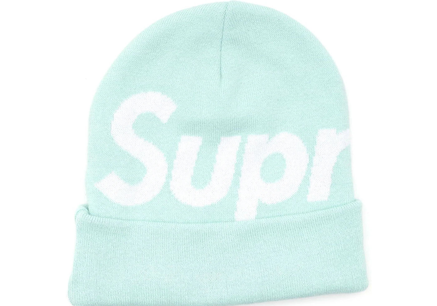 Supreme-Big-Logo-Beanie-Teal.webp