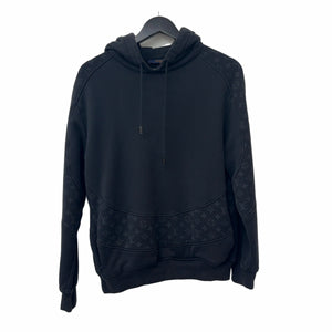 Louis Vuitton Monogram Circle Cut Hoodie Black
