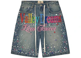 Vale Forever Ice Cream Jorts Light Rinse