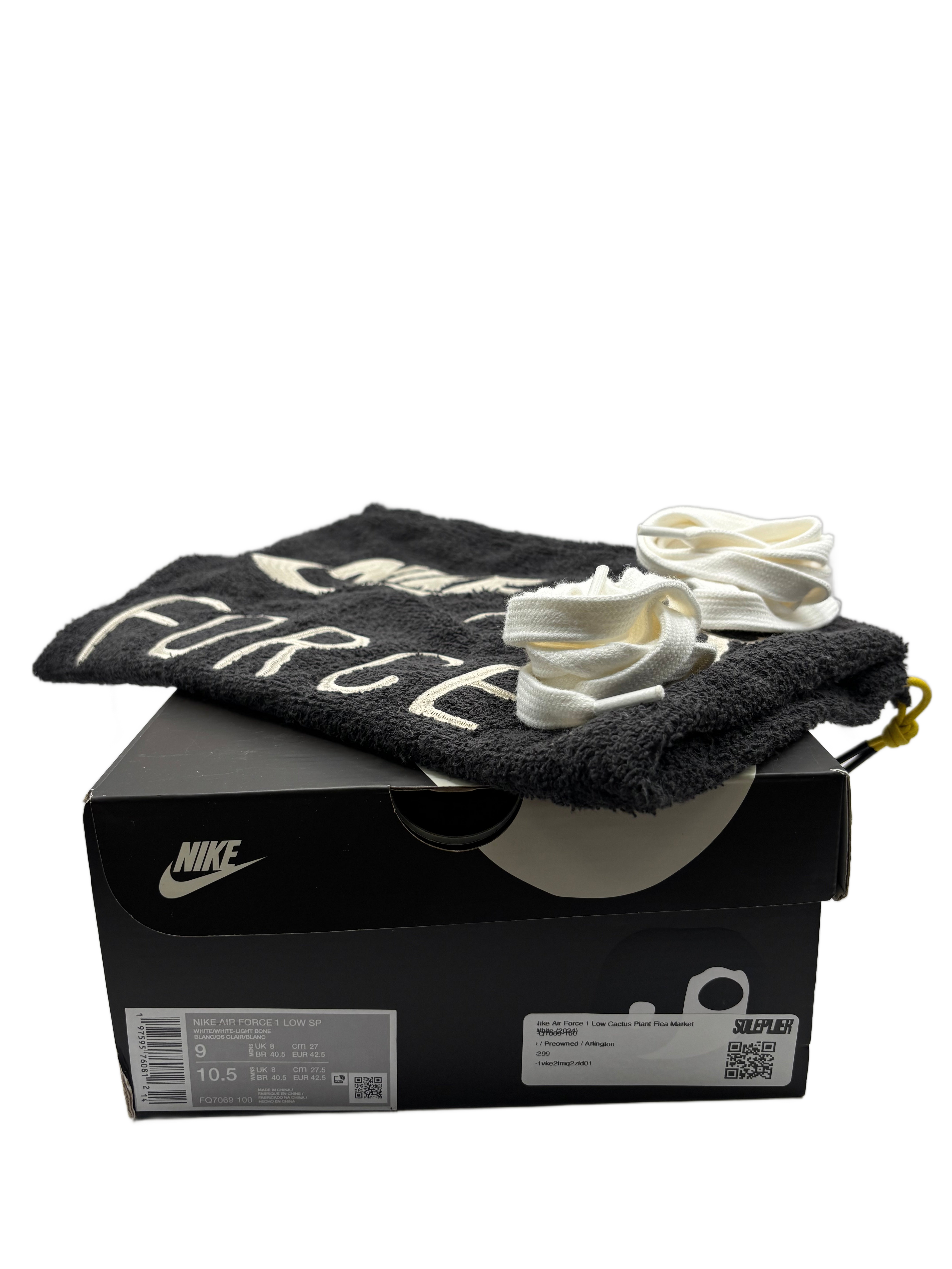 Nike Air Force 1 Low Cactus Plant Flea Market White (2024)