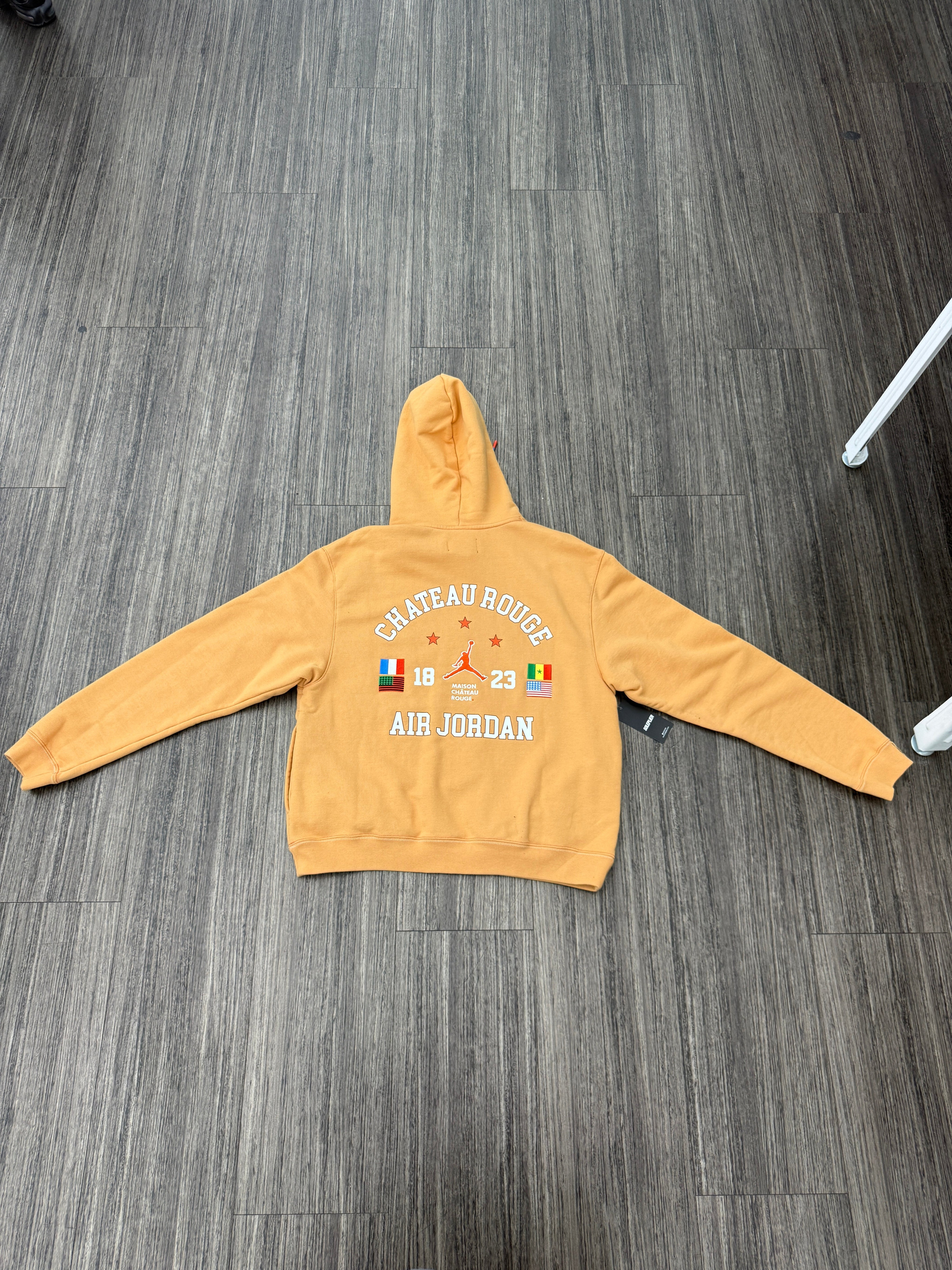 Jordan x Maison Chateau Rouge Hoodie Orange