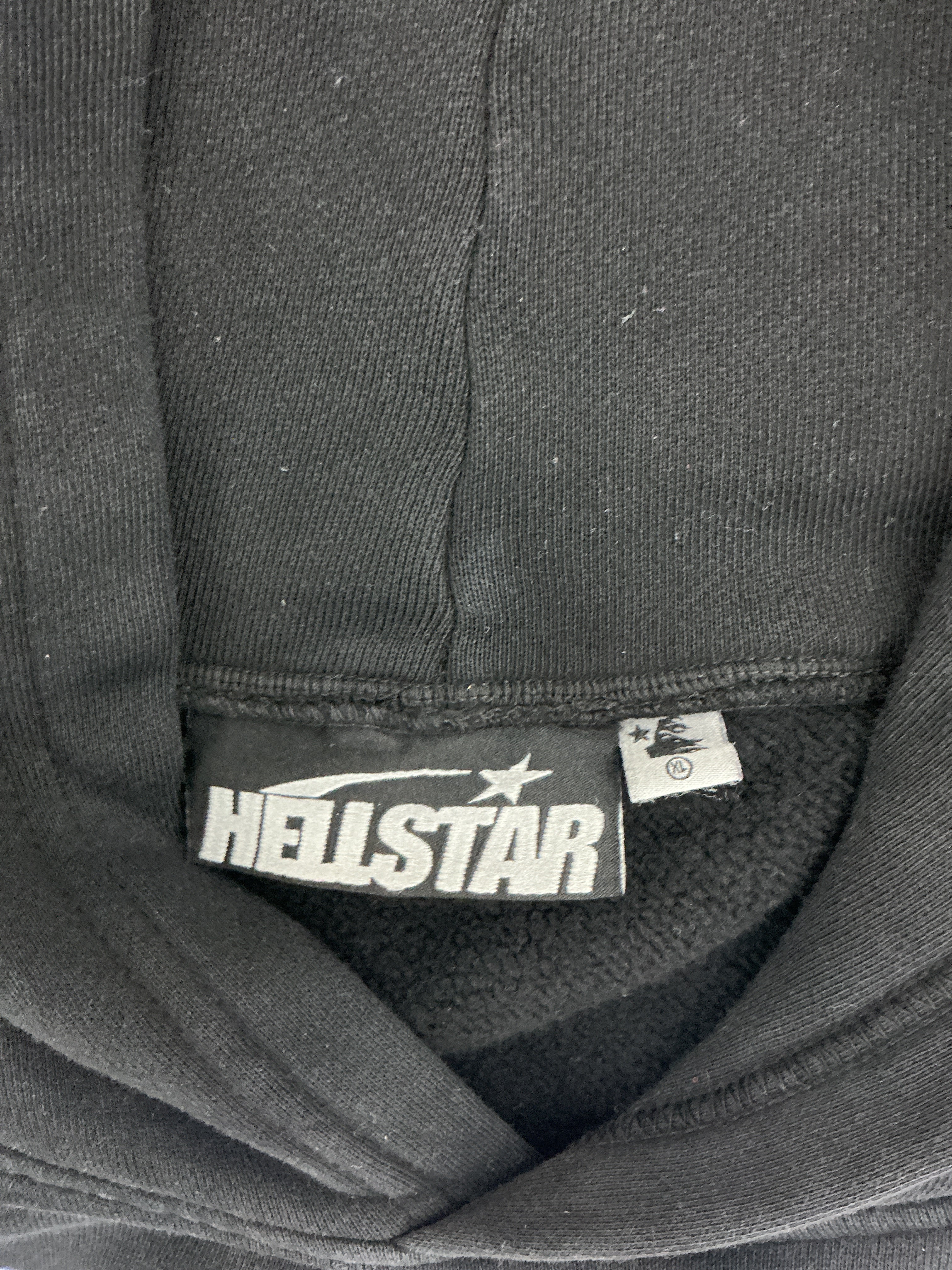 Hellstar Sport Logo Hoodie Black