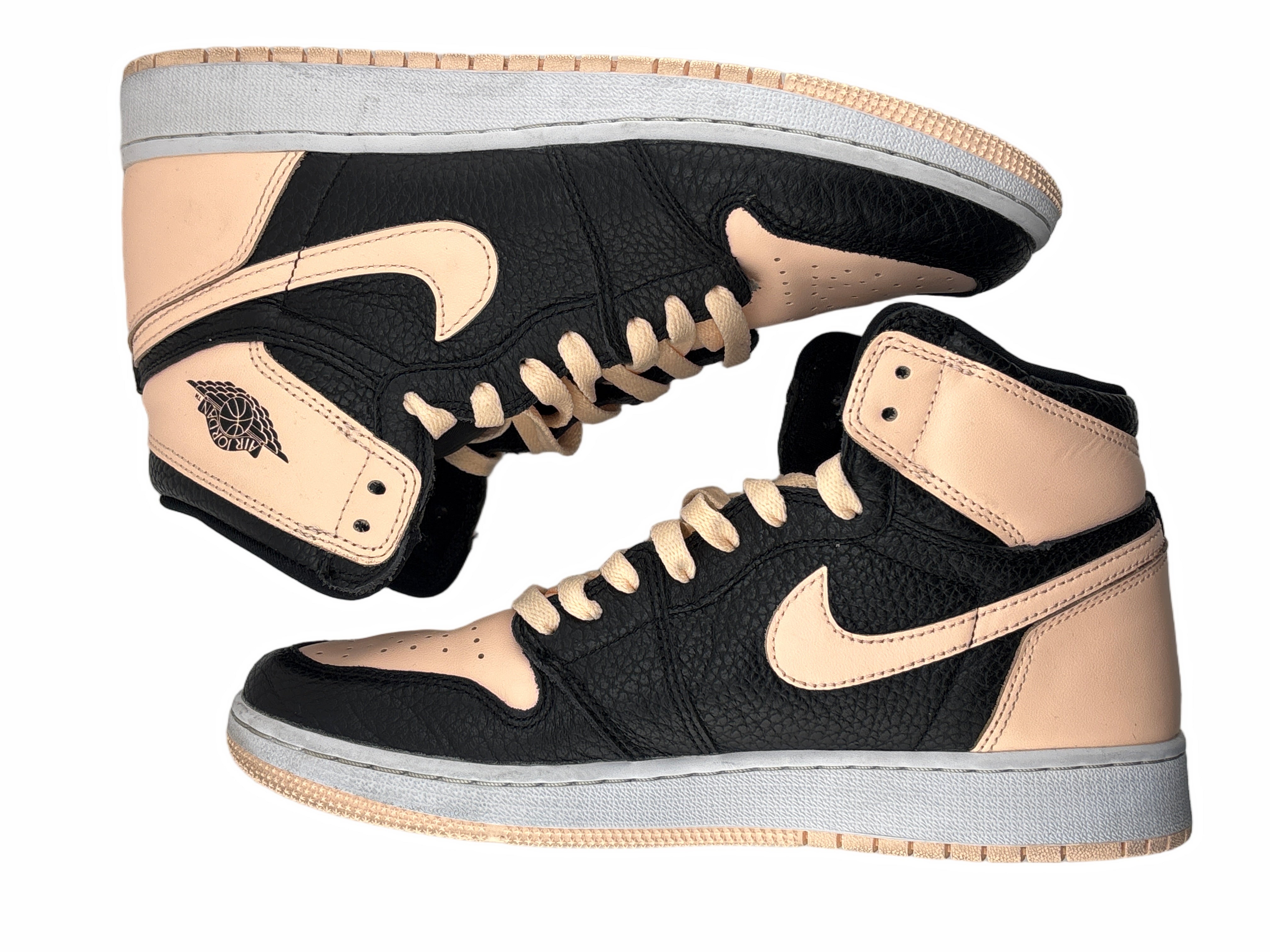 Jordan 1 Retro High Black Crimson Tint (GS)