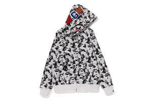 A BATHING APE ABC Camo Shark Full Zip Hoodie