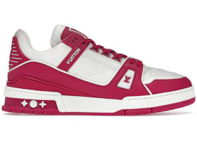 Louis Vuitton Trainer Low White Fuchsia