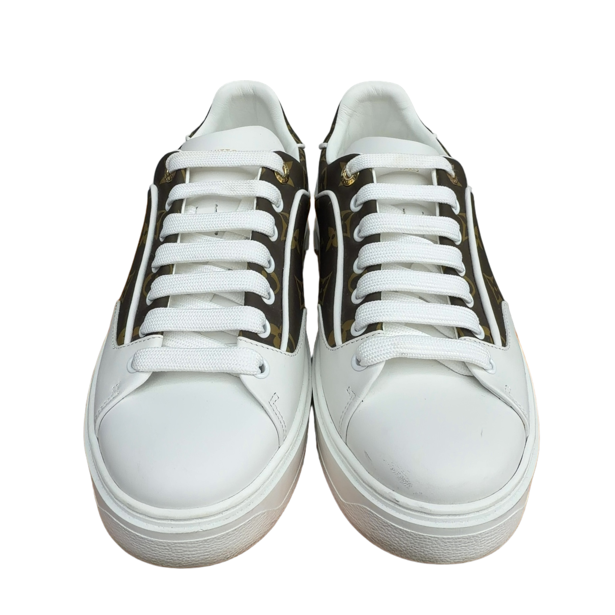 Monogram Nylon Time Out Sneakers 37