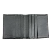 Bottega Veneta Black Bottega Veneta Bifold Wallet Black