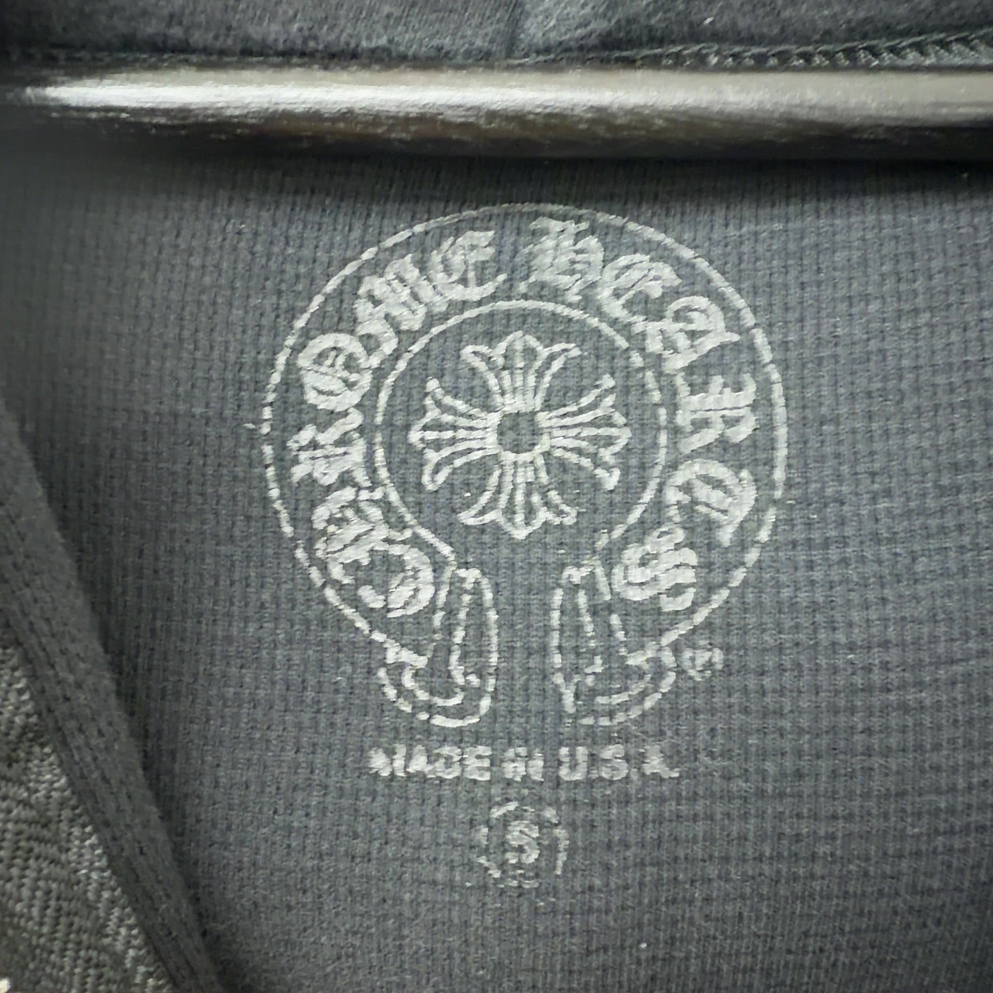 Chrome Hearts Los Angeles Exclusive Thermal Zip Up Hoodie