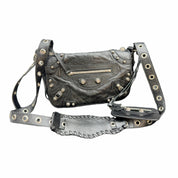 Balenciaga Le Cagole Mens XS Flap Bag Black