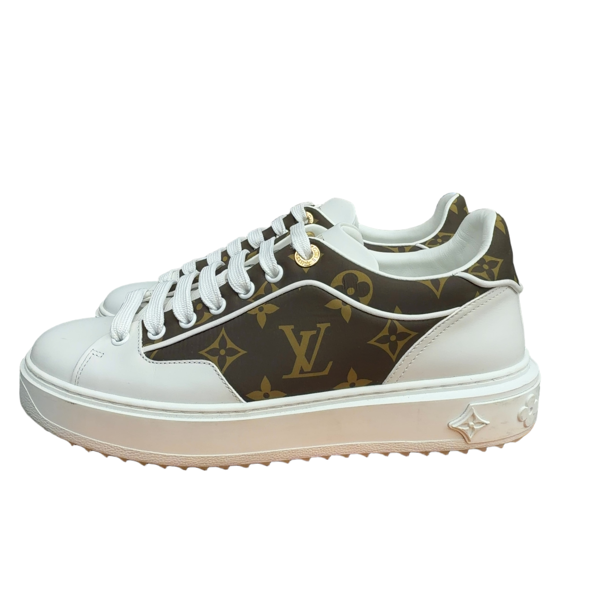 Monogram Nylon Time Out Sneakers 37