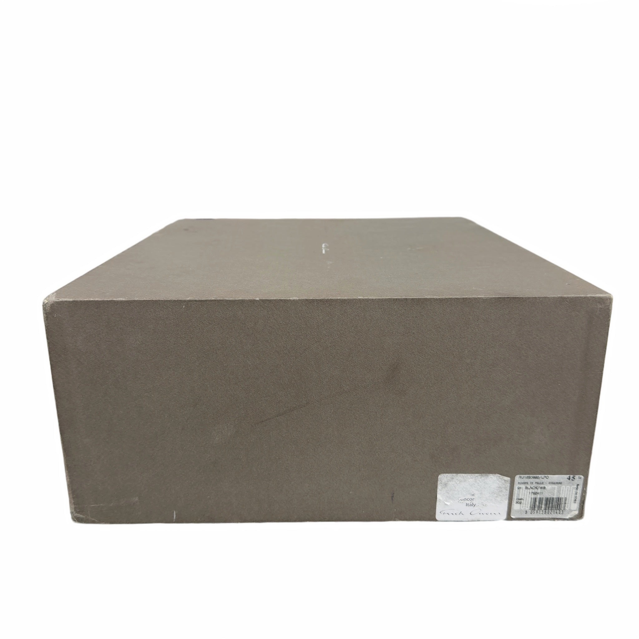 Rick Owens Geobasket Blistered Suede Gum Sole