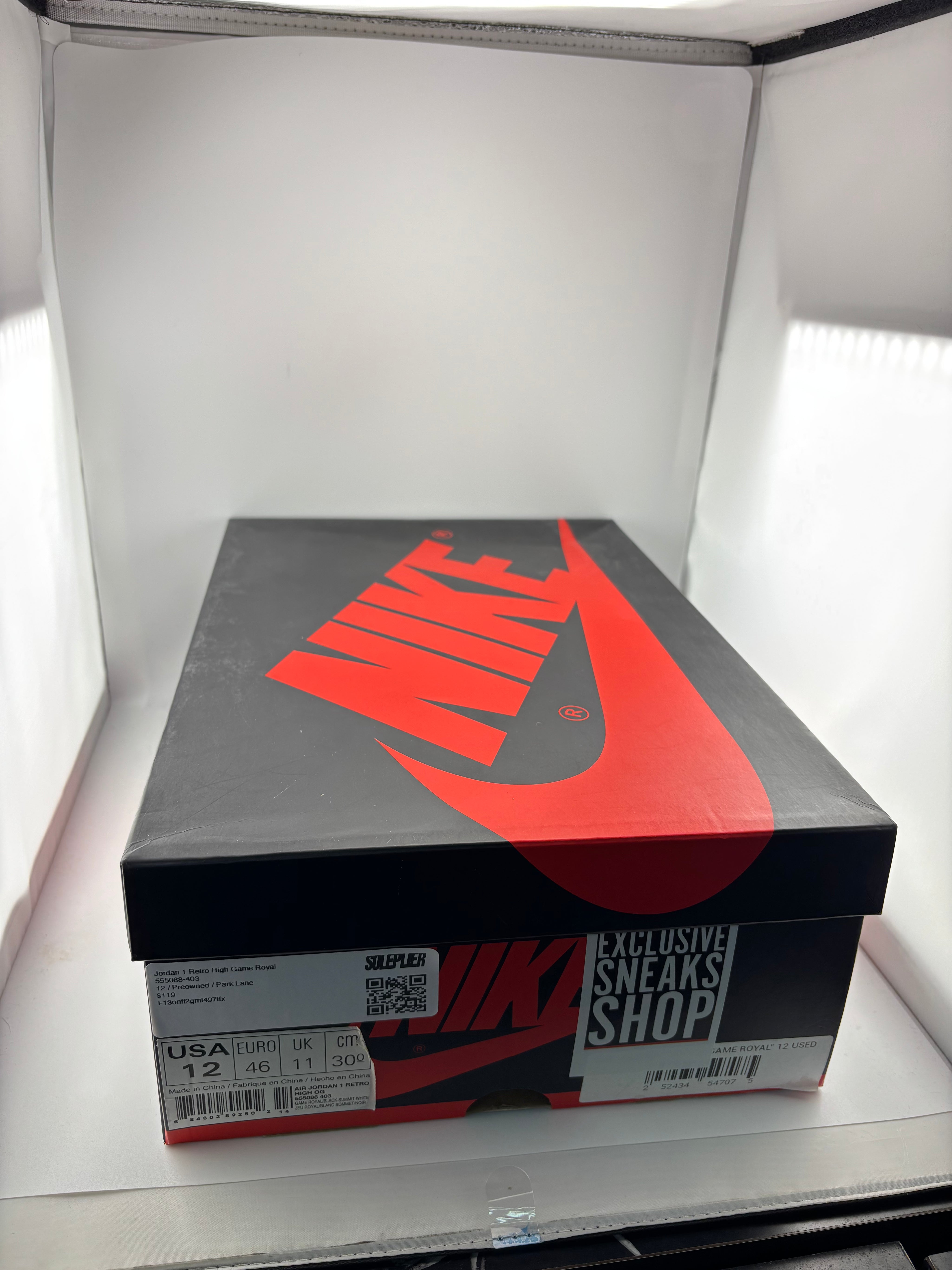 Jordan 1 Retro High White University Blue Black