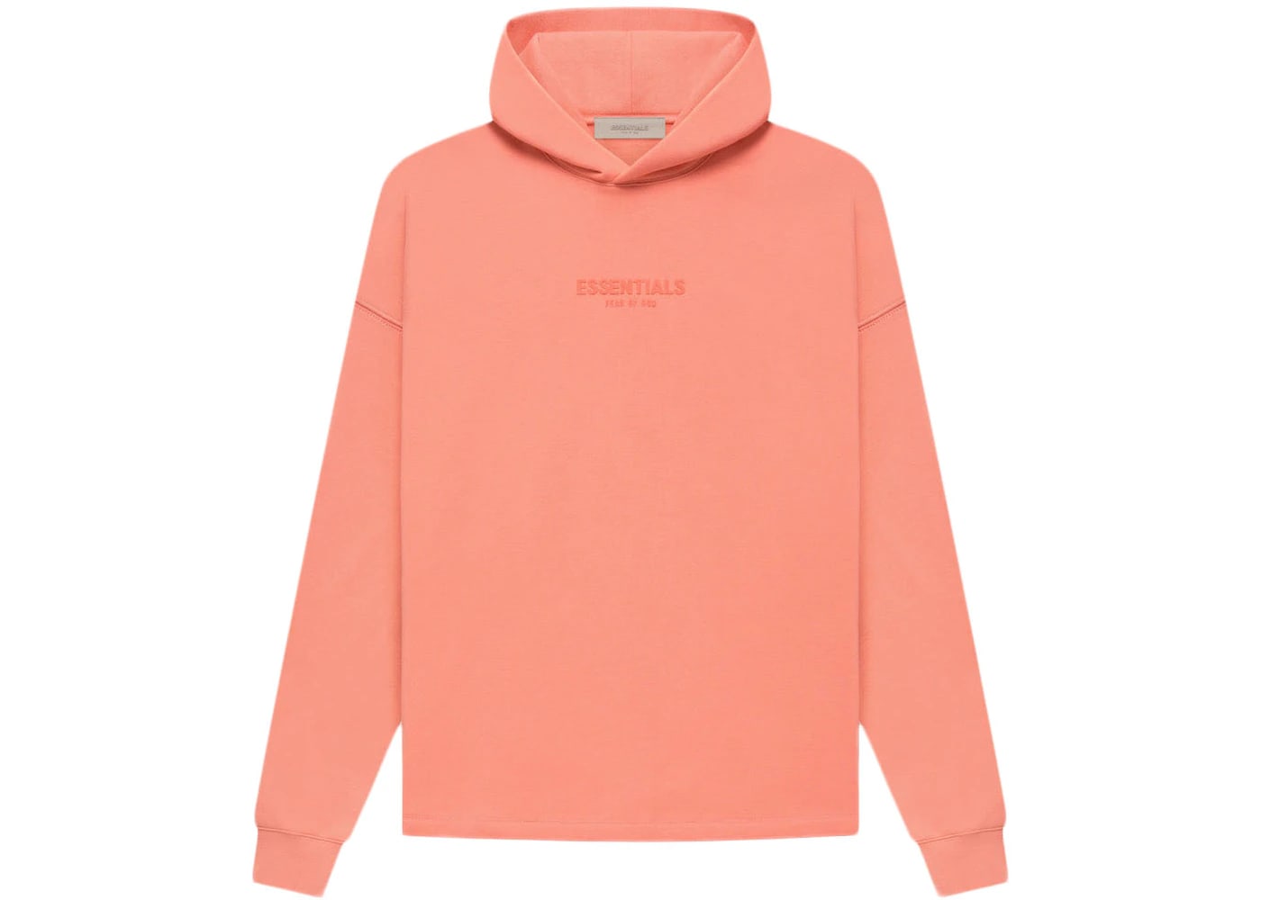 Fear Of God Essentials Relaxed Hoodie Coral