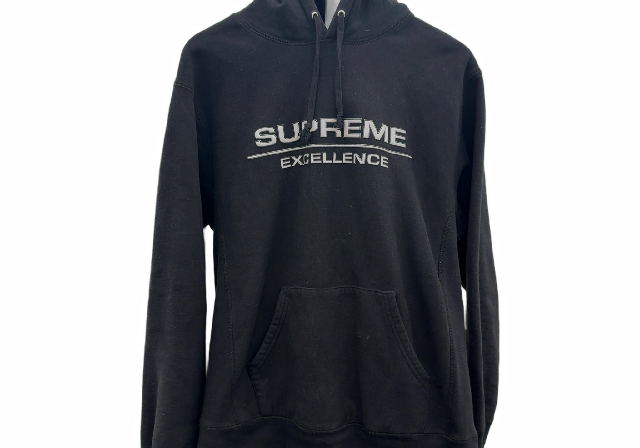 Supreme Reflective Excellence Hooded Sweatshirt Black