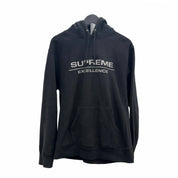 Supreme Reflective Excellence Hooded Sweatshirt Black
