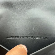 Balenciaga Leather Passport Holder Grey