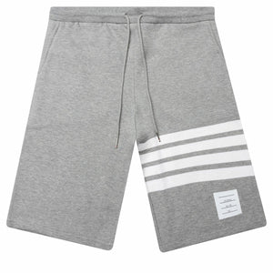 THOM BROWNE Thom Browne CLASSIC SWEAT SHORTS - LIGHT GREY
