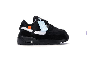 Nike Air Max 90 OFF-WHITE Black White (TD)