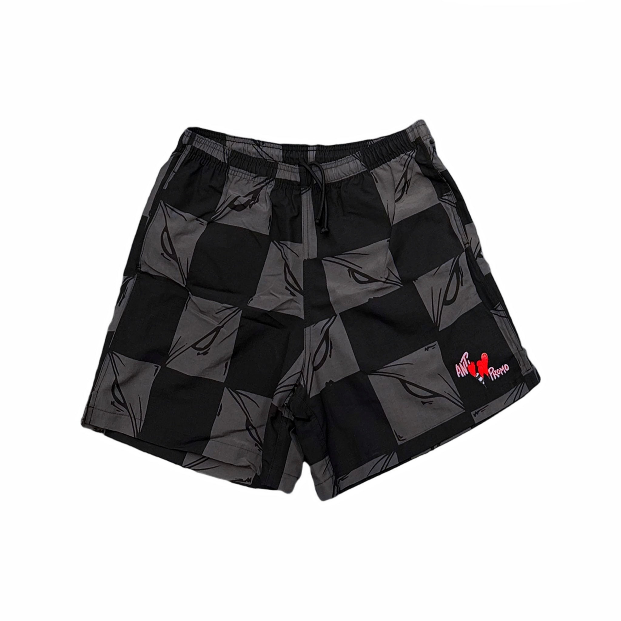 Matty Boy Anti Promo 99 Eyes Nylon Shorts Black/Grey