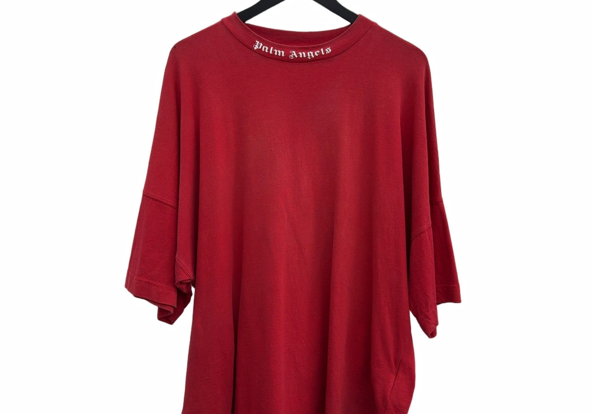 Palm Angels Logo Tee Red