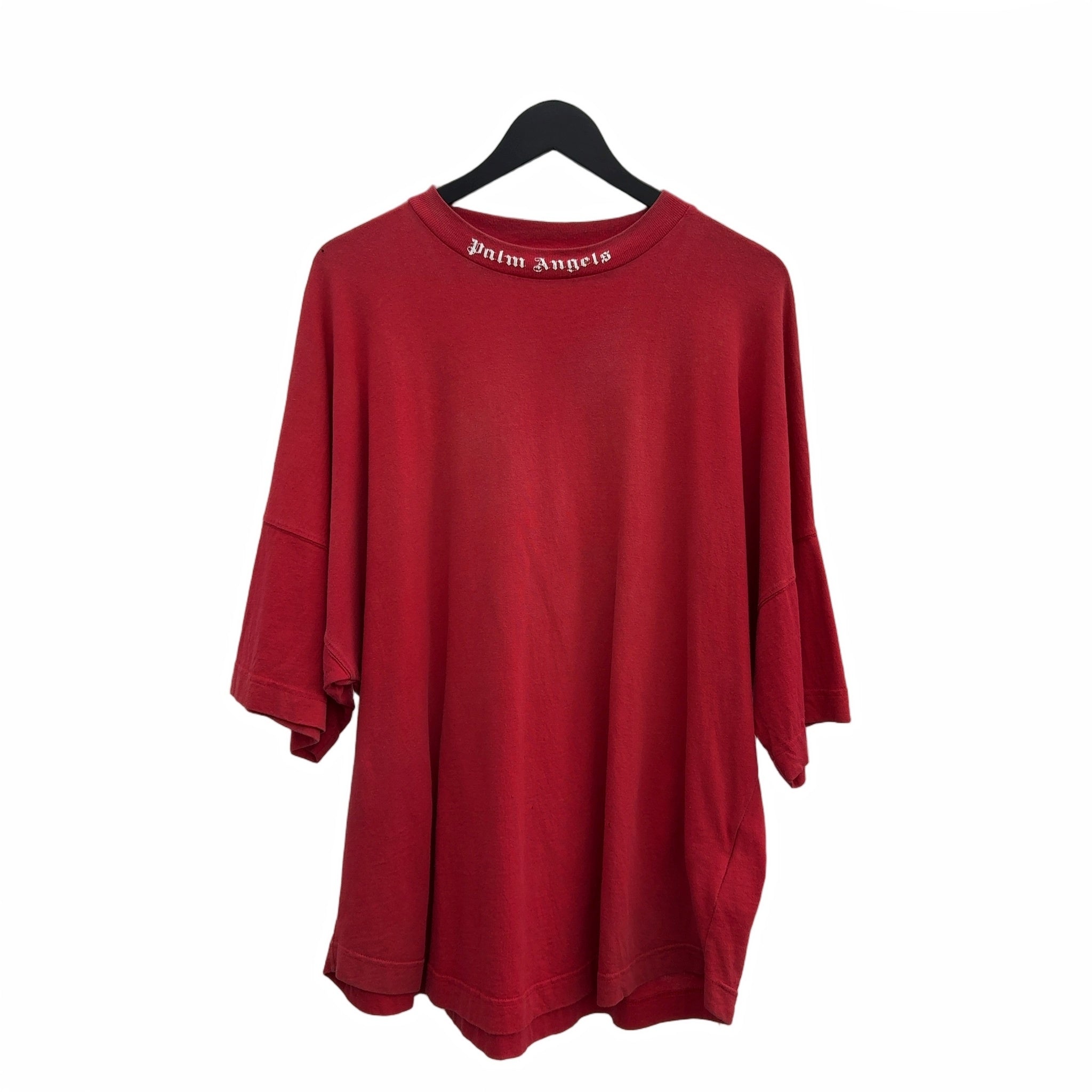 Palm Angels Logo Tee Red