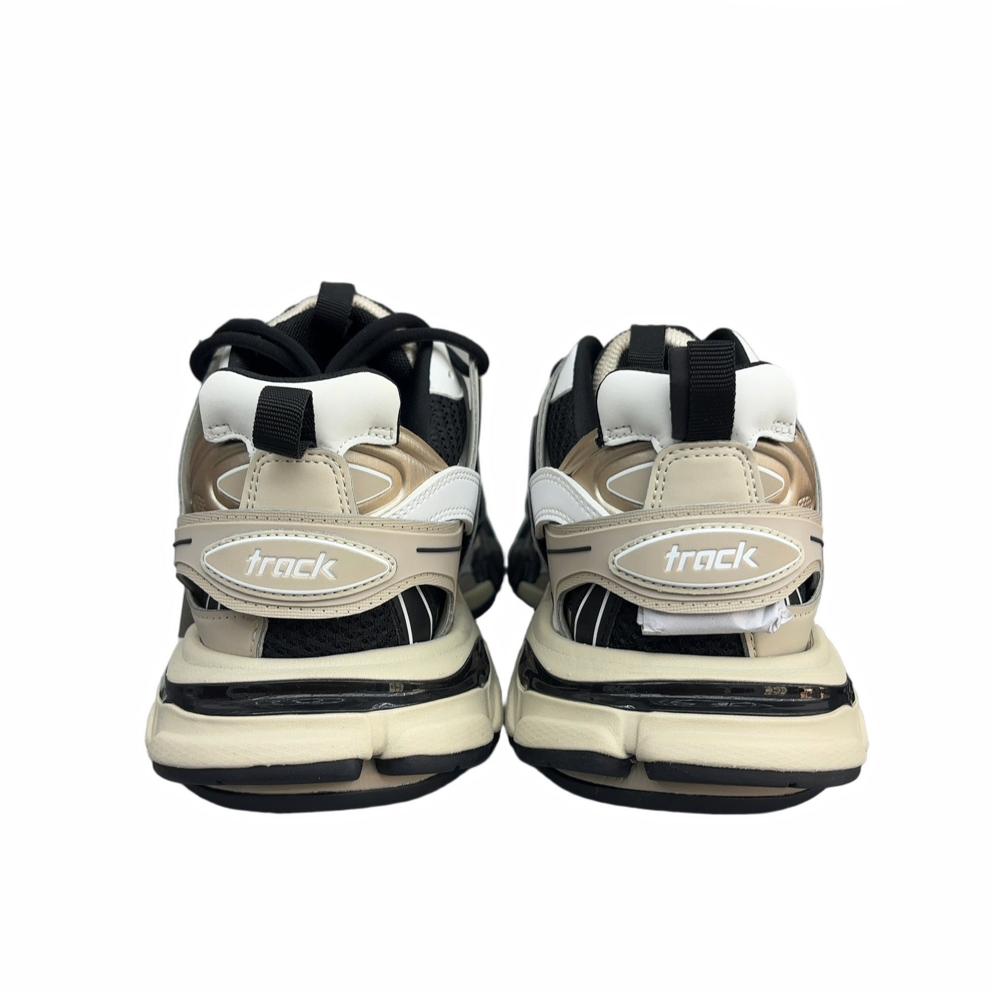 Balenciaga Track Beige Black