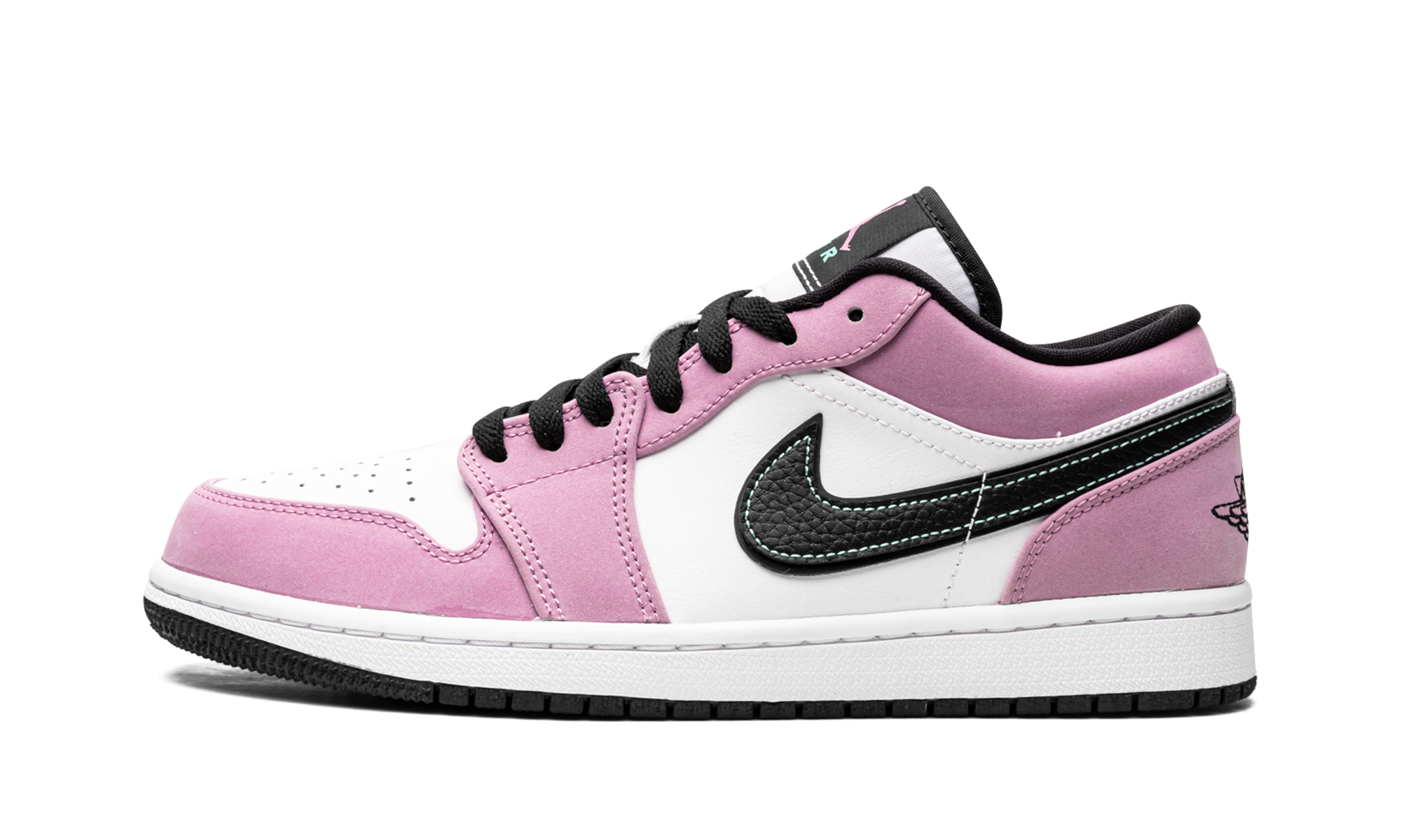 Jordan 1 Low SE Violet Shock White Black