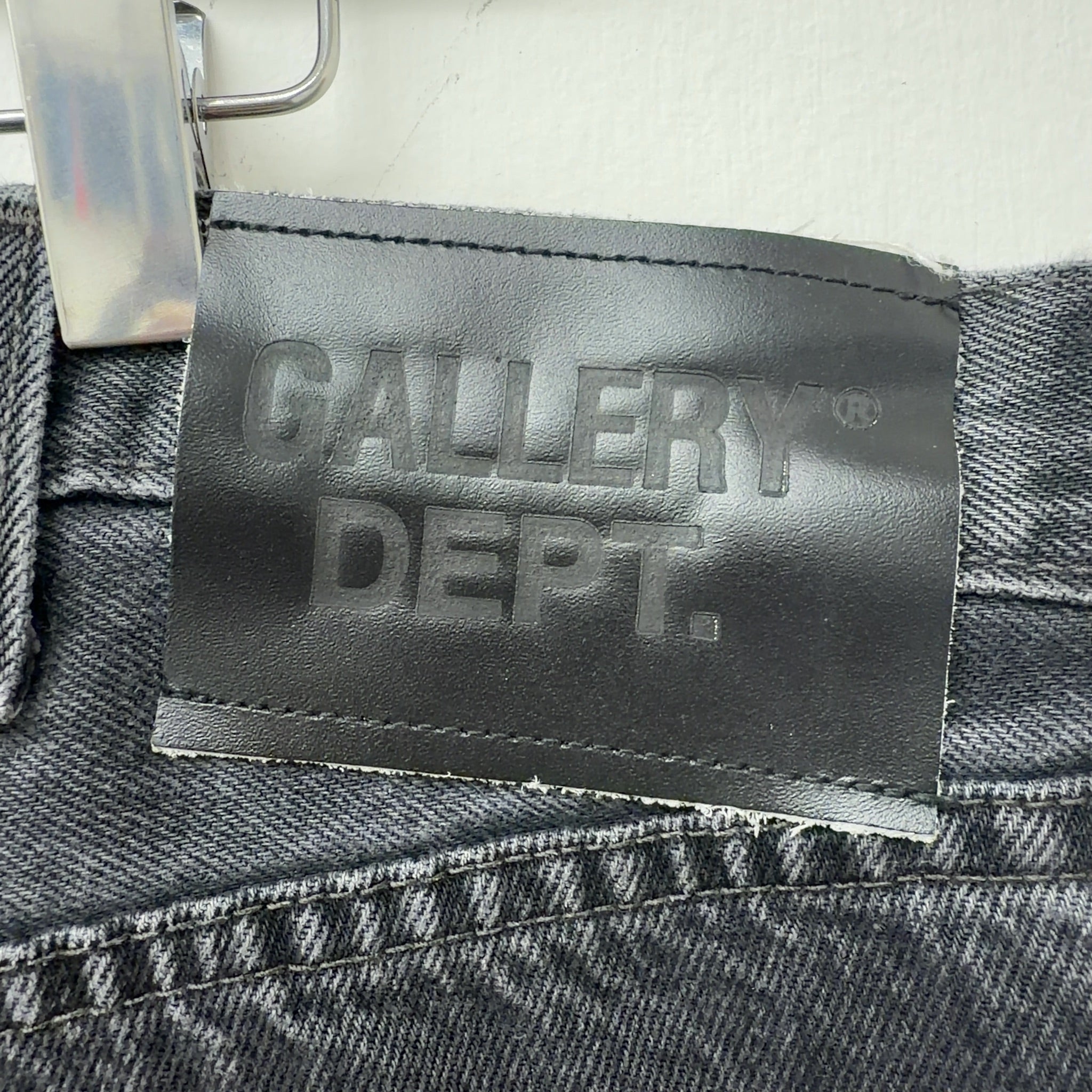 Gallery Dept. Studded LA Flare Denim Jeans Black