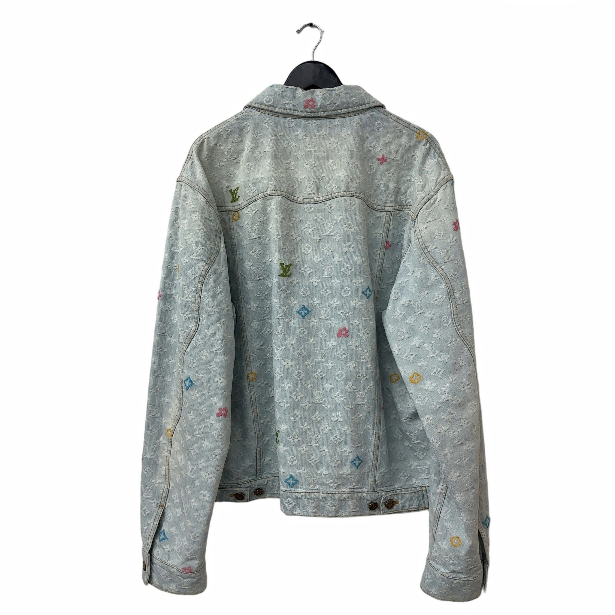 Louis Vuitton by Tyler, the Creator Monogram Denim Jacket Washed Indigo
