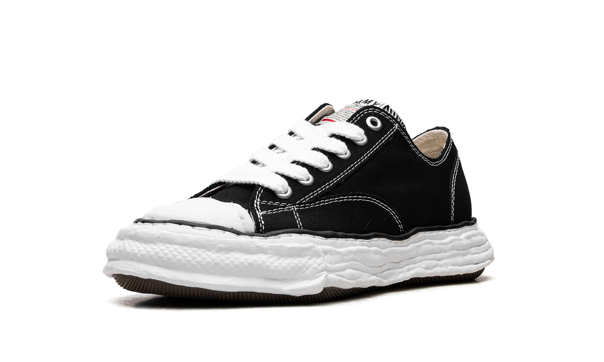 Maison Mihara Yasuhiro Peterson 23 OG Sole Canvas Low Black