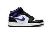 Jordan 1 Mid White Black Racer Blue (GS)