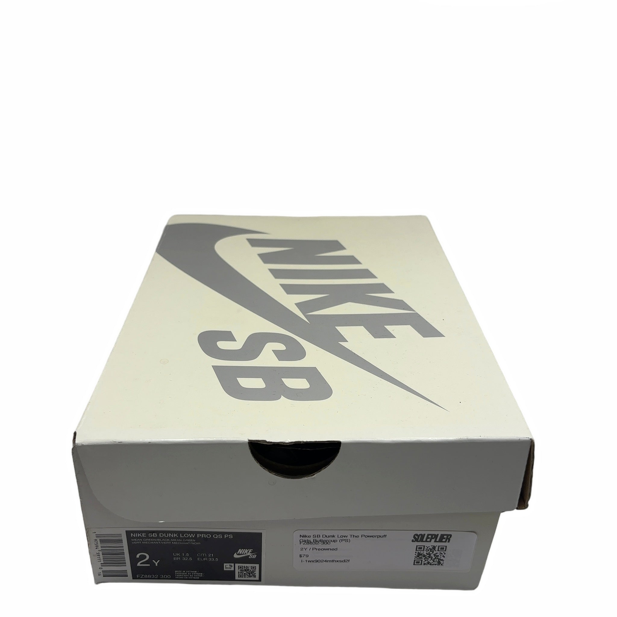 Nike SB Dunk Low The Powerpuff Girls Buttercup (PS)