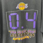 Vintage Lakers 2004 West Conference Champions Tee Black