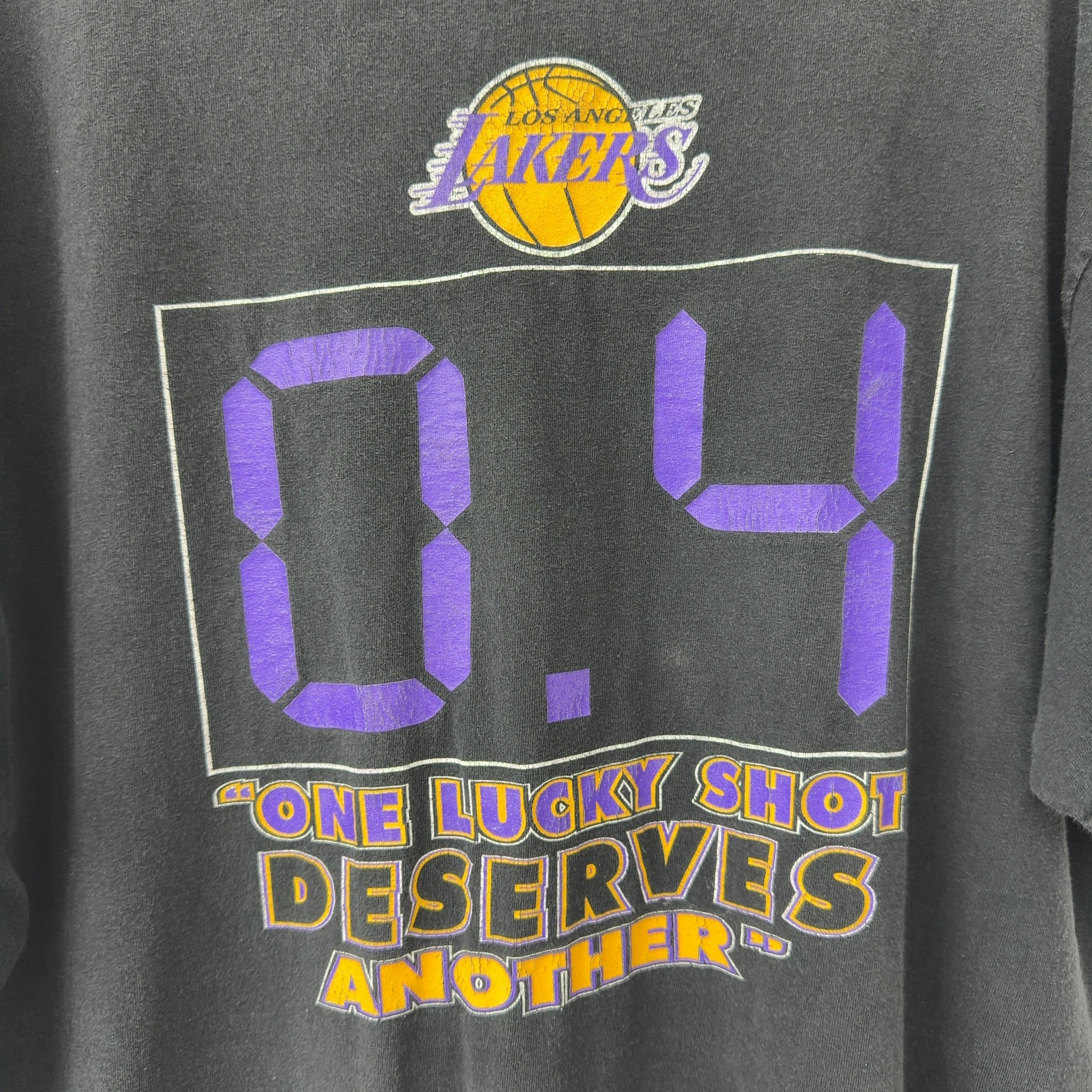 Vintage Lakers 2004 West Conference Champions Tee Black