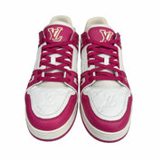 Louis Vuitton Trainer Low White Fuchsia