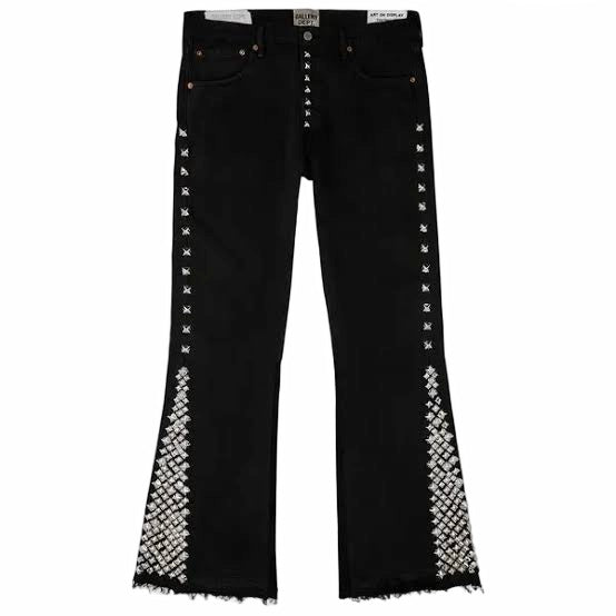 Gallery Dept studded la flare jeans black
