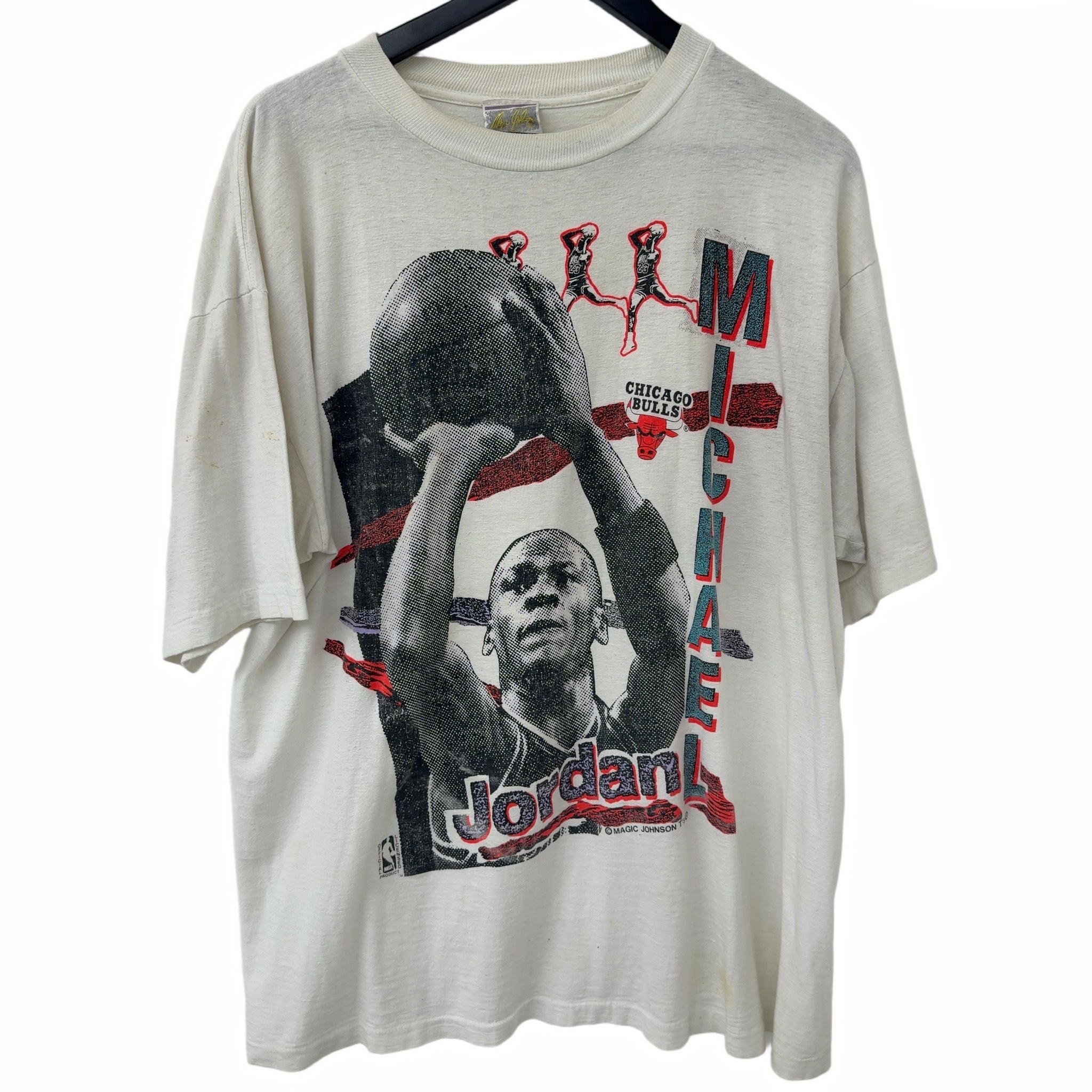 Vintage 90s Michael Jordan Tee White