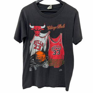 Vintage Chicago Bulls Jersey Tee Black