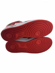 Louis Vuitton Nike Air Force 1 Low By Virgil Abloh White Red