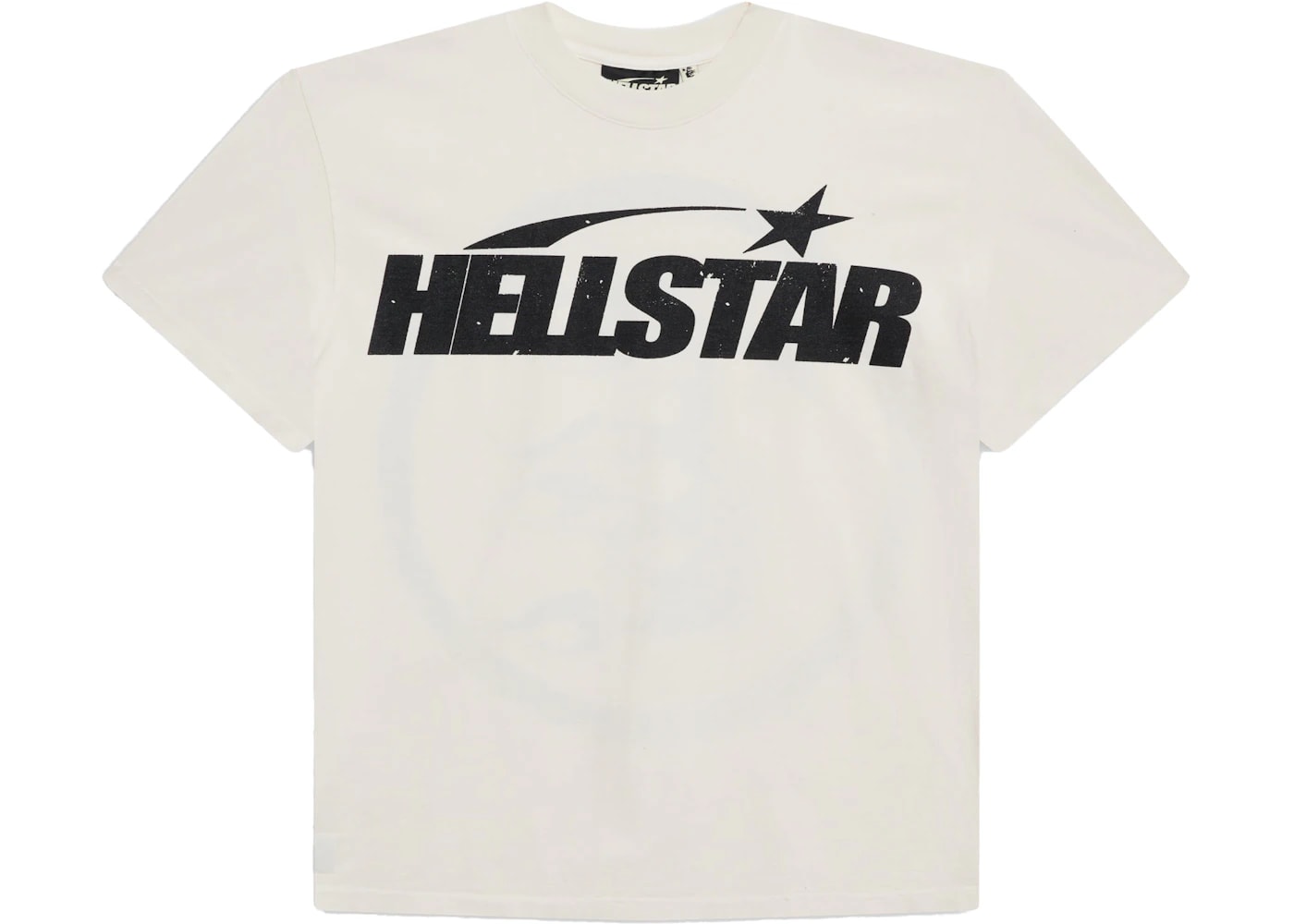 Hellstar Classic T-Shirt White/Black (Gel Print)