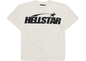 Hellstar Classic T-Shirt White/Black (Gel Print)