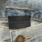 Saint Laurent Slim Fit Jeans Light Fall Blue Denim