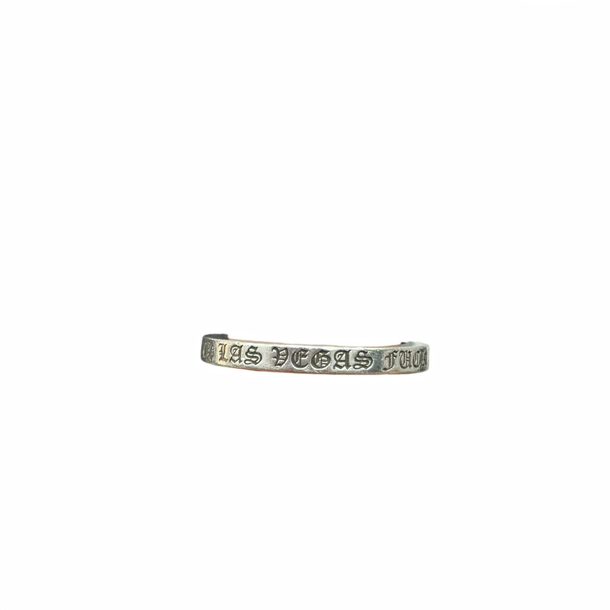 Chrome Hearts Spacer Las Vegas 3MM Silver Ring 