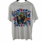 Vintage Def Leppard 1992 The 7-Day Weekend Tour Tee White