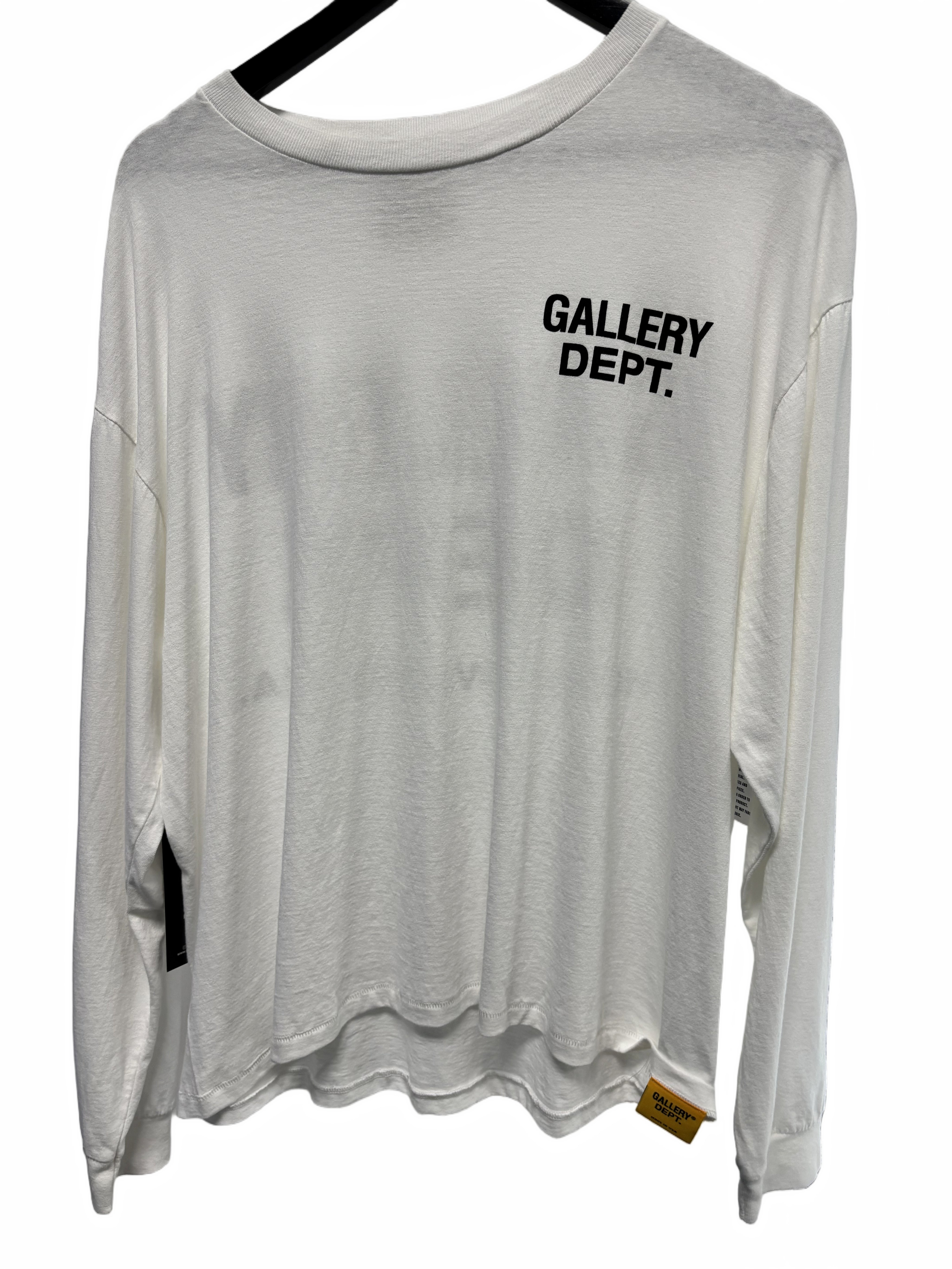 Gallery Dept. Souvenir L/S T-shirt White