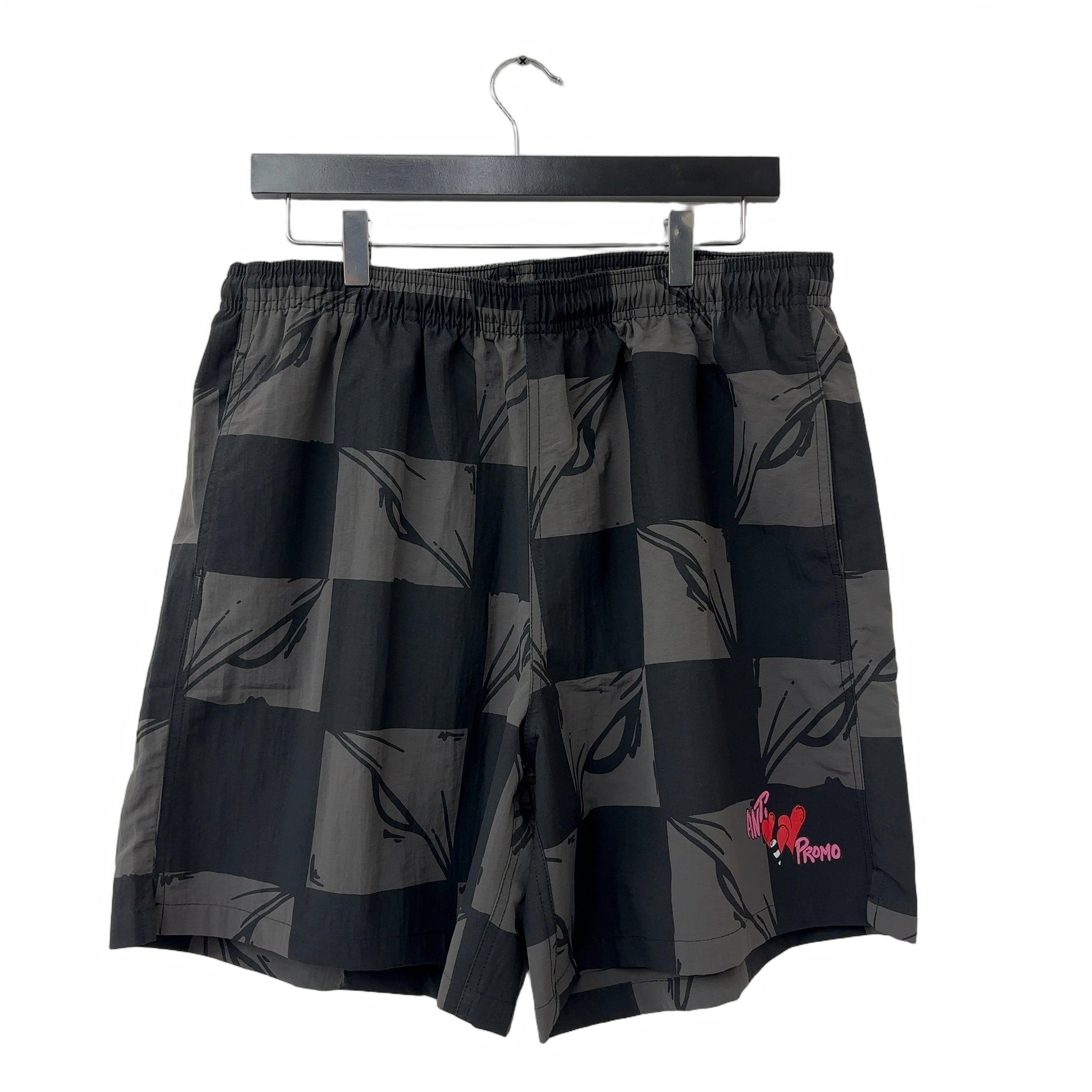 Matty Boy Anti Promo 99 Eyes Nylon Shorts Black/Grey