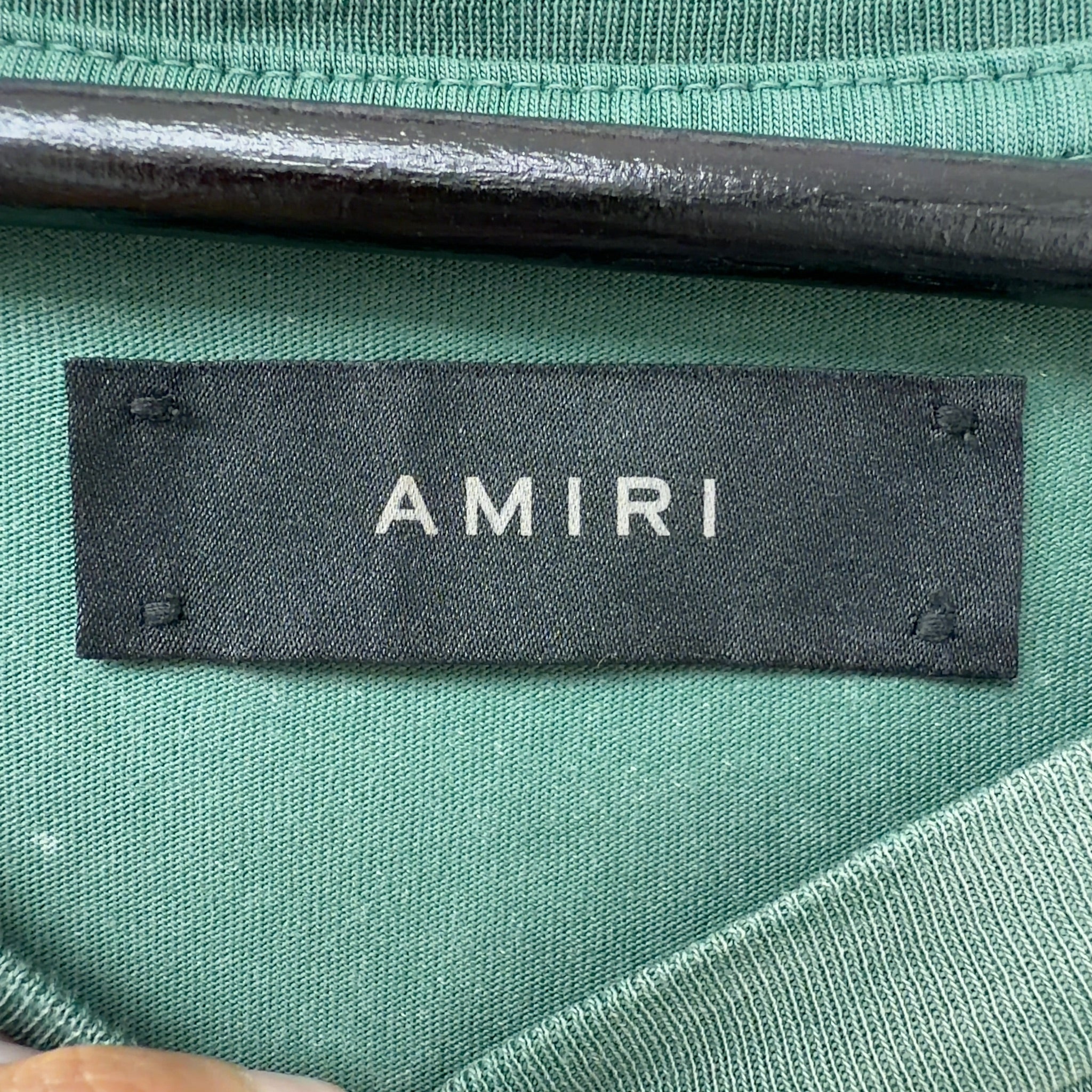 Amiri Vintage Tiger Tee Green